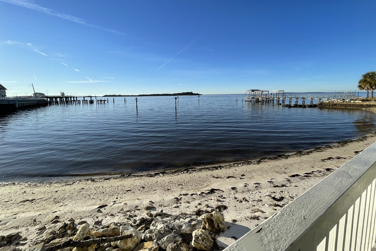 From your balcony to the Open Gulf