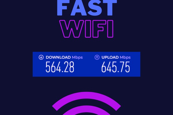 We recently upgraded our Wifi to blazing fast speeds! You can easily stream movies and shows on all TV's in our home.
