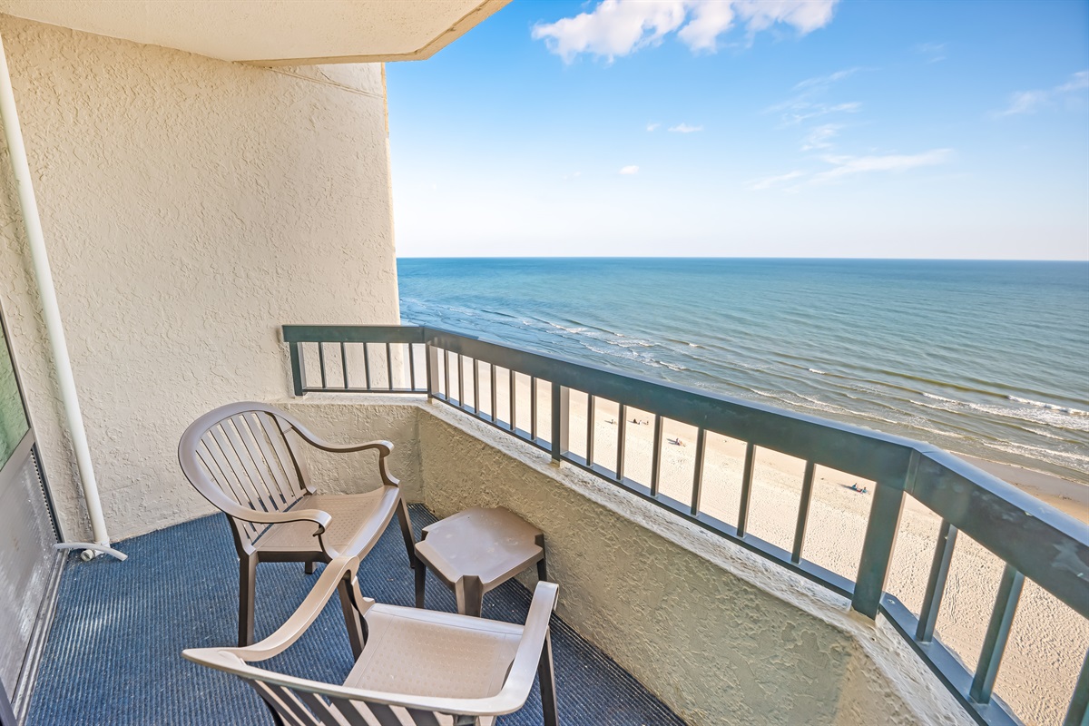 Amazing View from the Balcony!