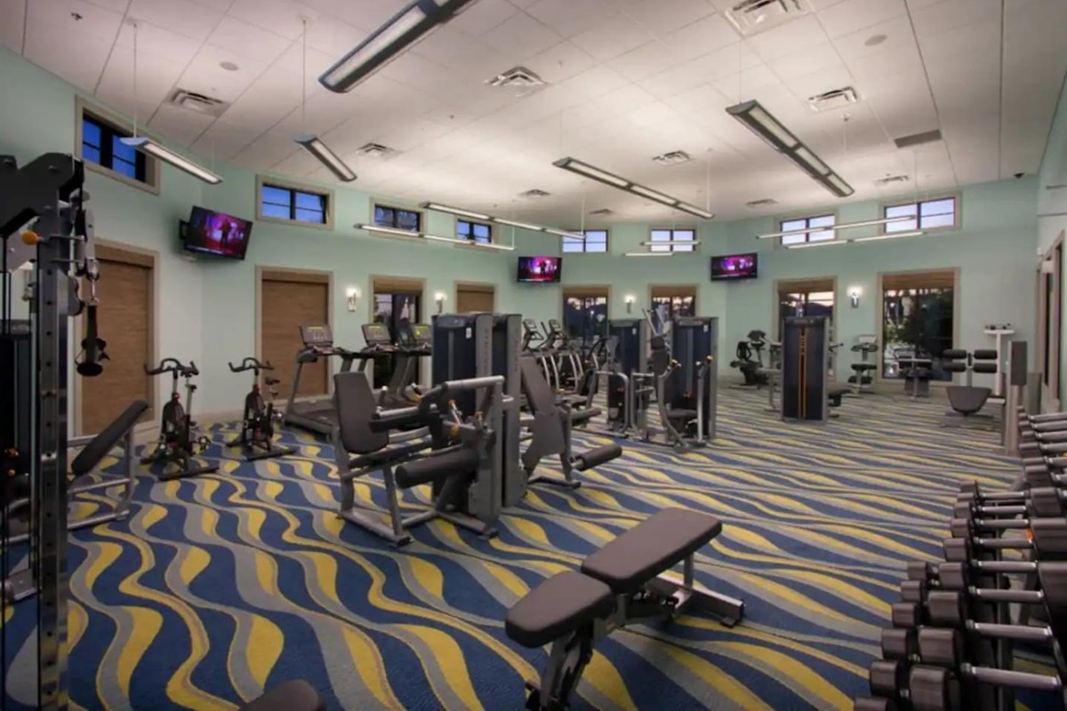Gym at Champions Gate Club House