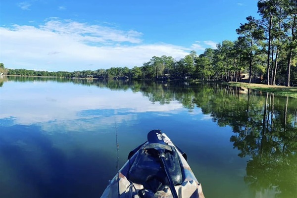 Fishing on the lake, Two canoes and one kayak provided for guests' use!