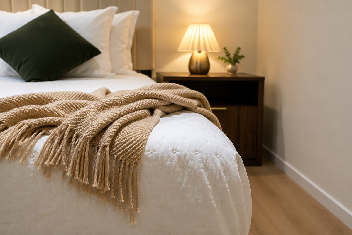 Lower level guest bedroom - Queen