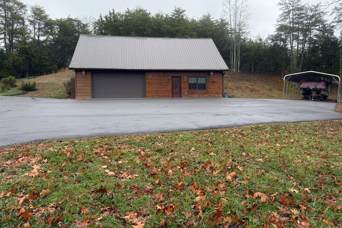 2nd Small Cabin over garage, which is included