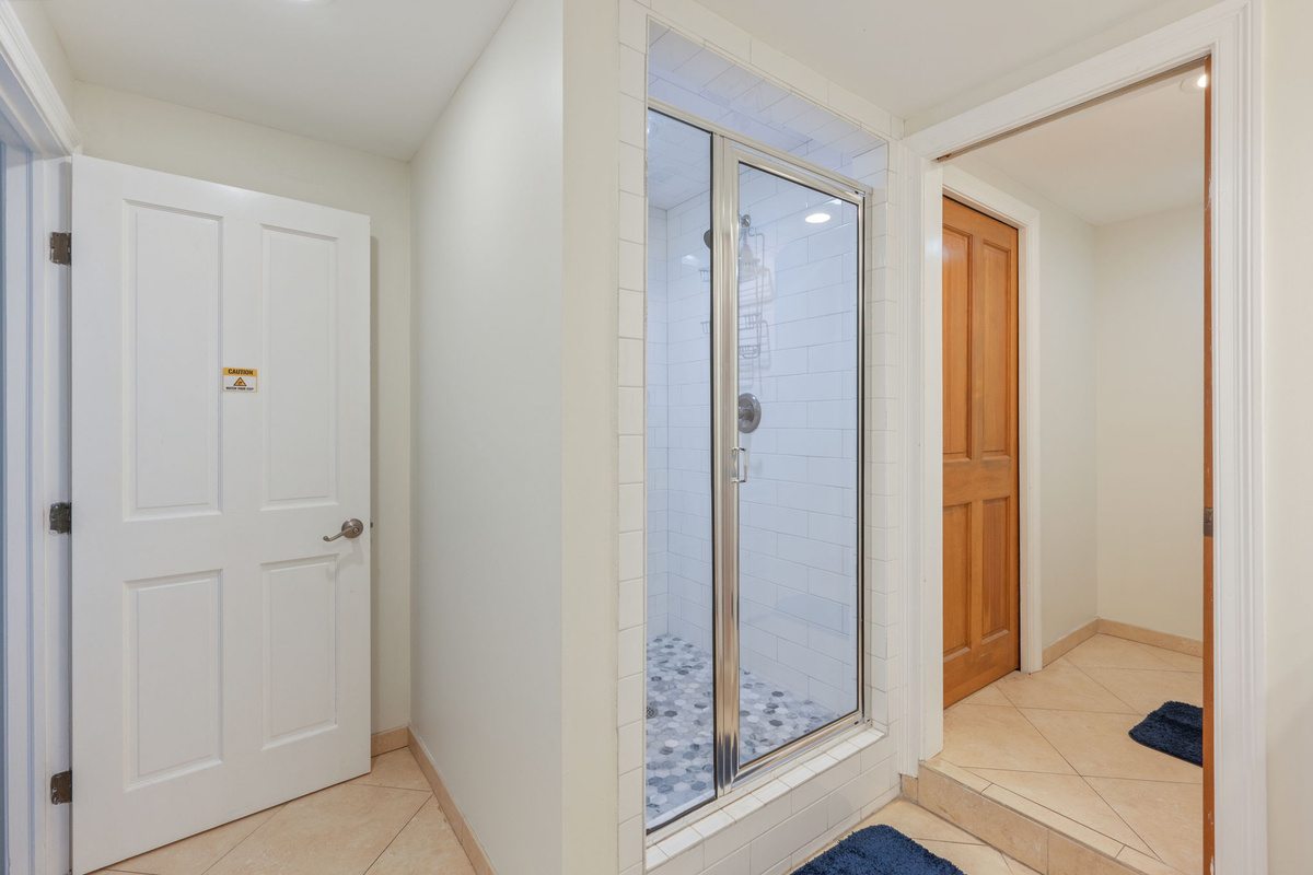 1st floor shower
