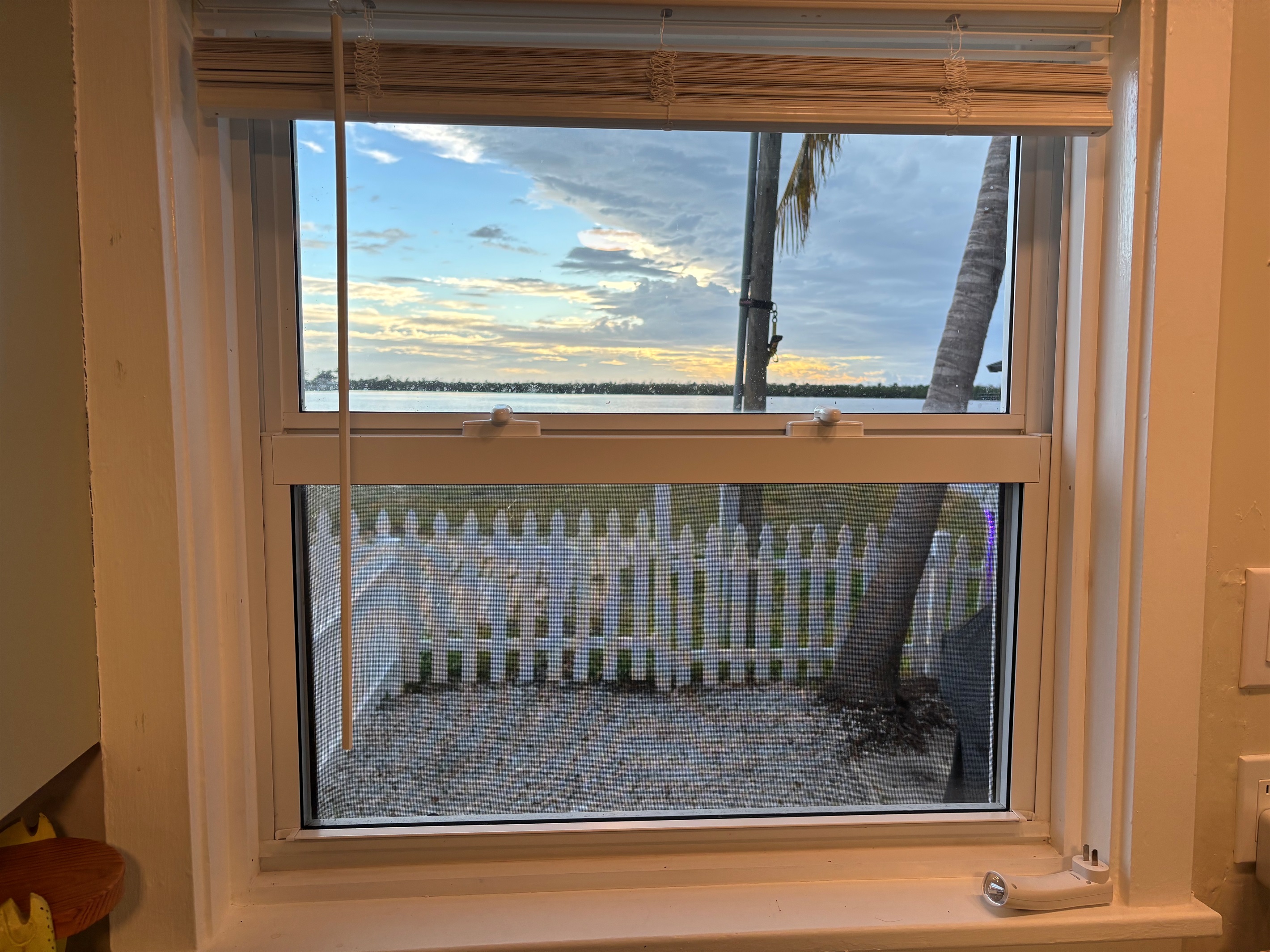 Can you beat this kitchen window's views? You won't mind doing the dishes at all