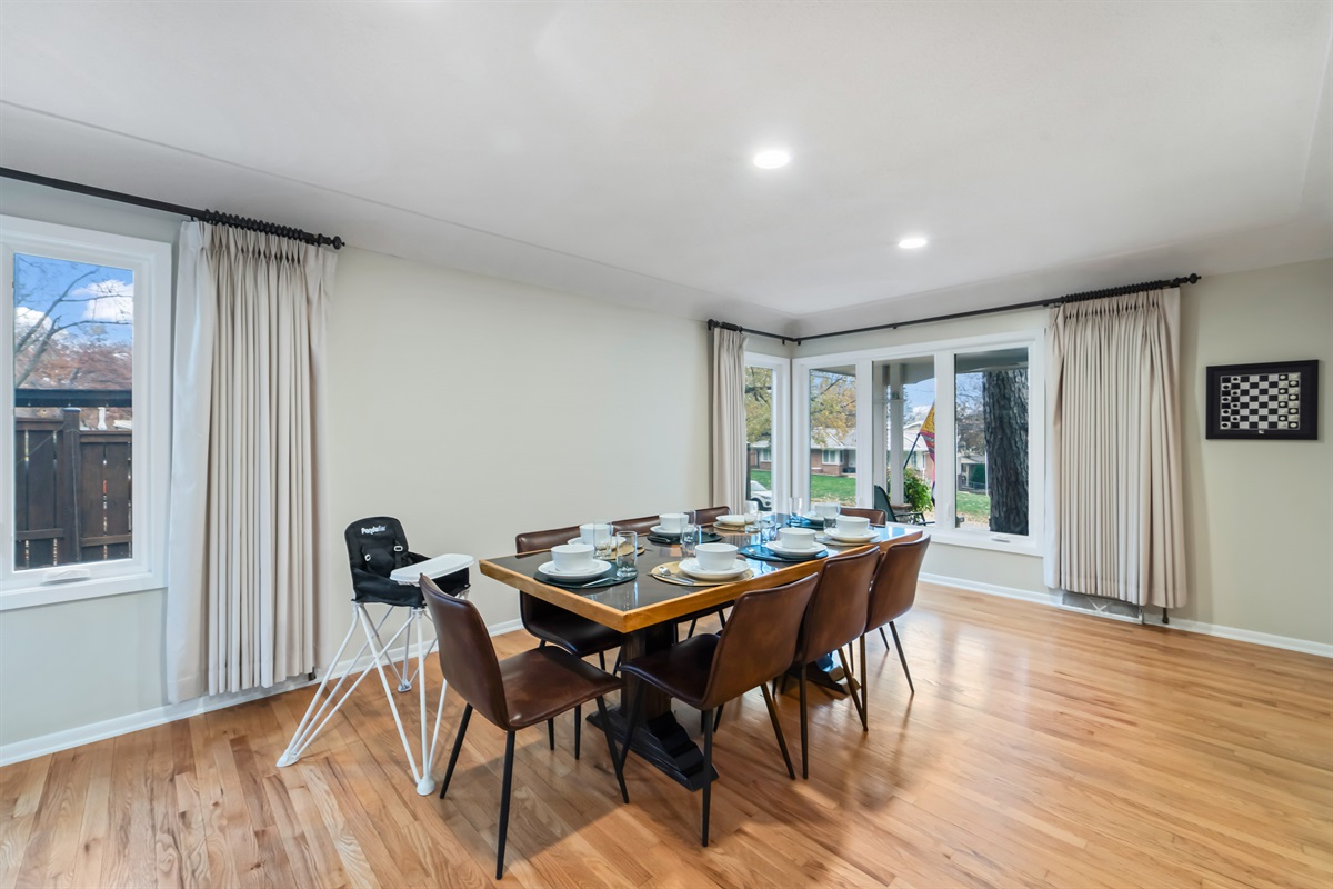 The Love Shack has all the baby essentials: Highchair, Pack-n-Play, and Baby Gate.