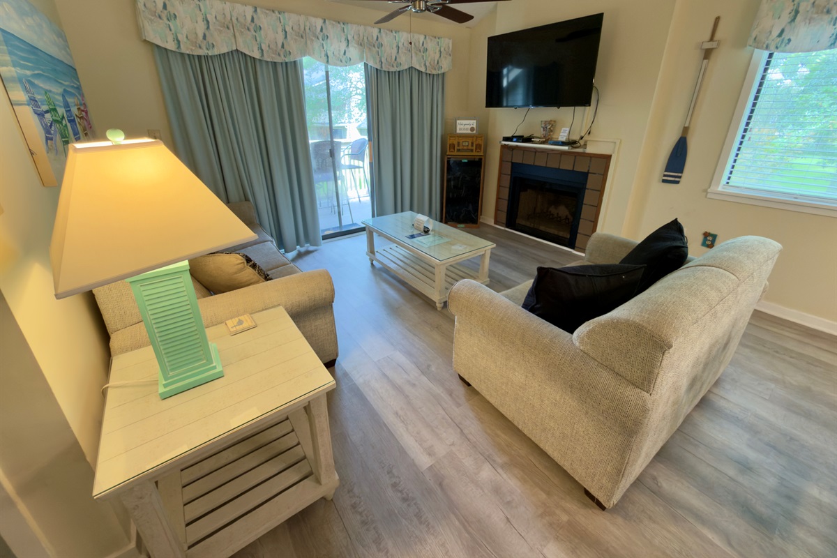 Living Room with Sleeper Sofa