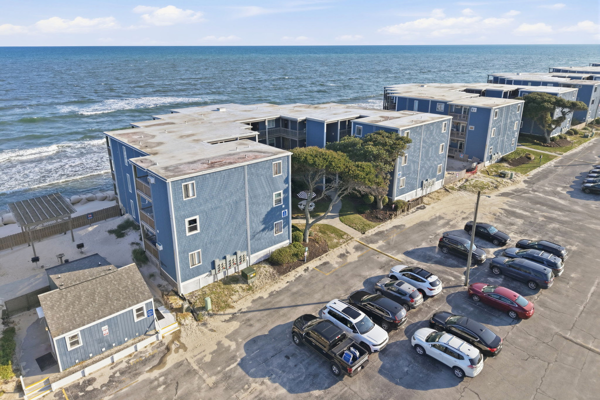 A closer look at the peaceful beachfront community of Topsail Reef, where guests can enjoy the convenience of being steps away from the ocean and the relaxing coastal atmosphere