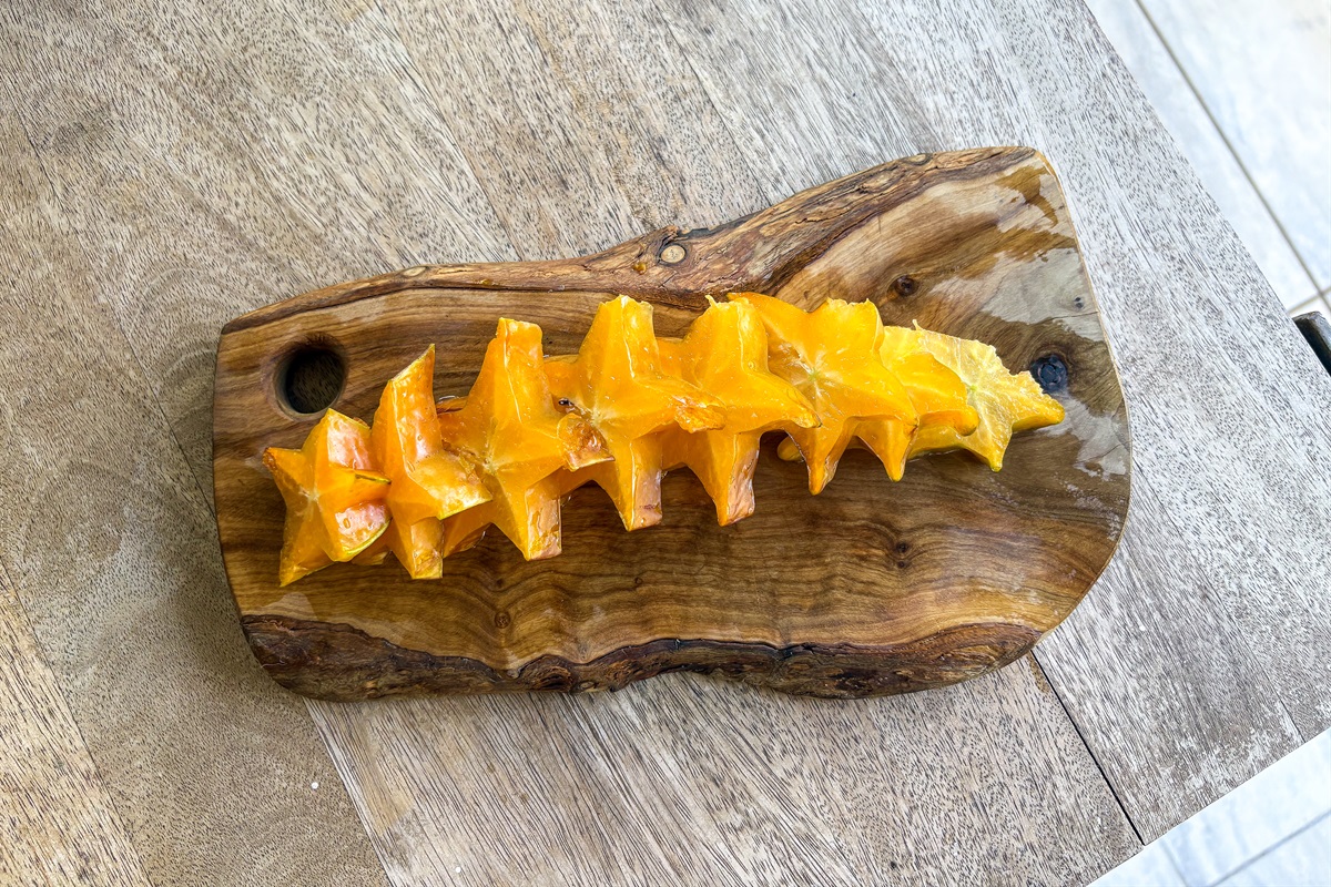 Starfruit from our tree
