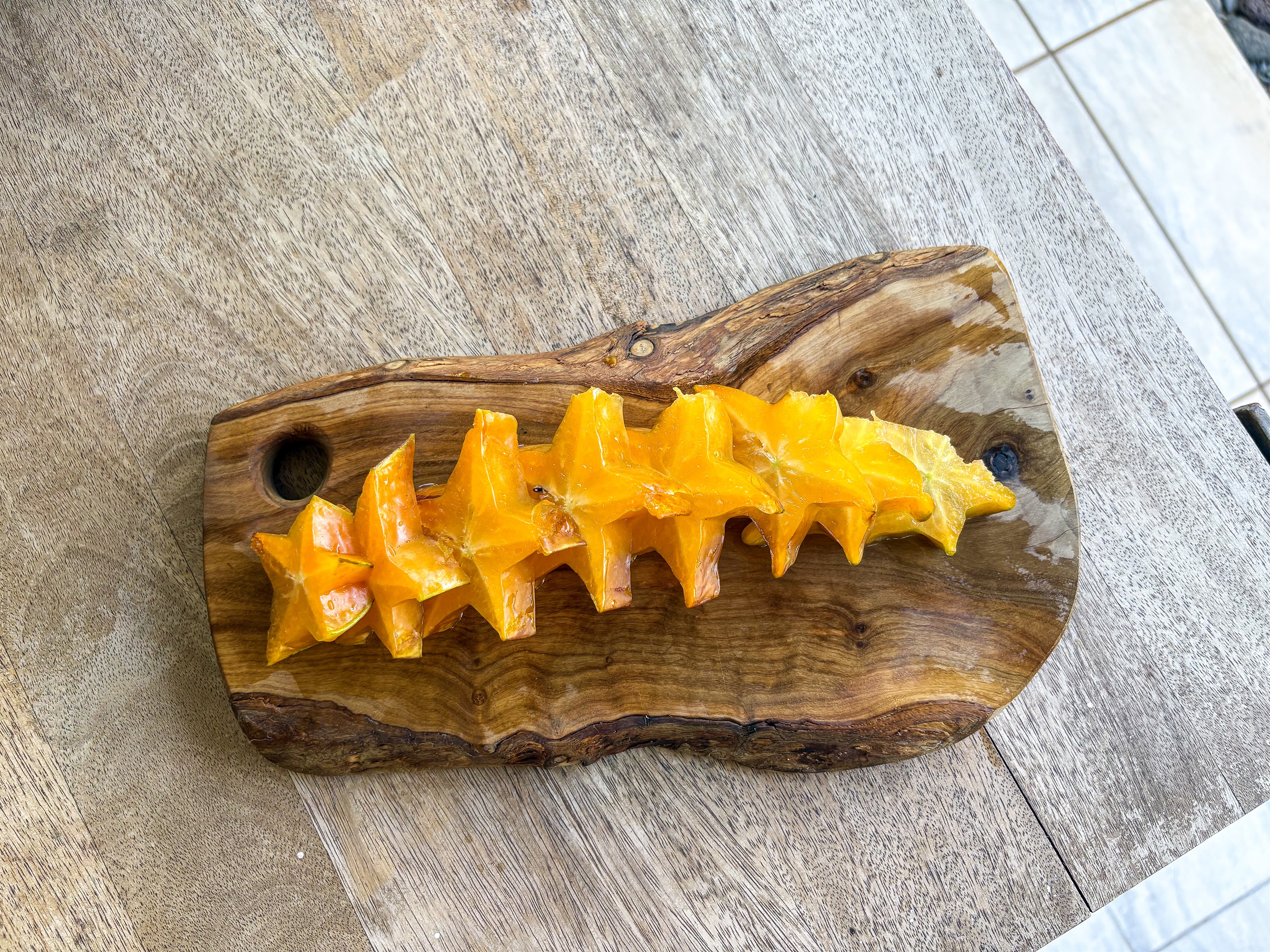 Starfruit from our tree