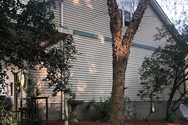 Outside view of your Lodge Over Garage. 
