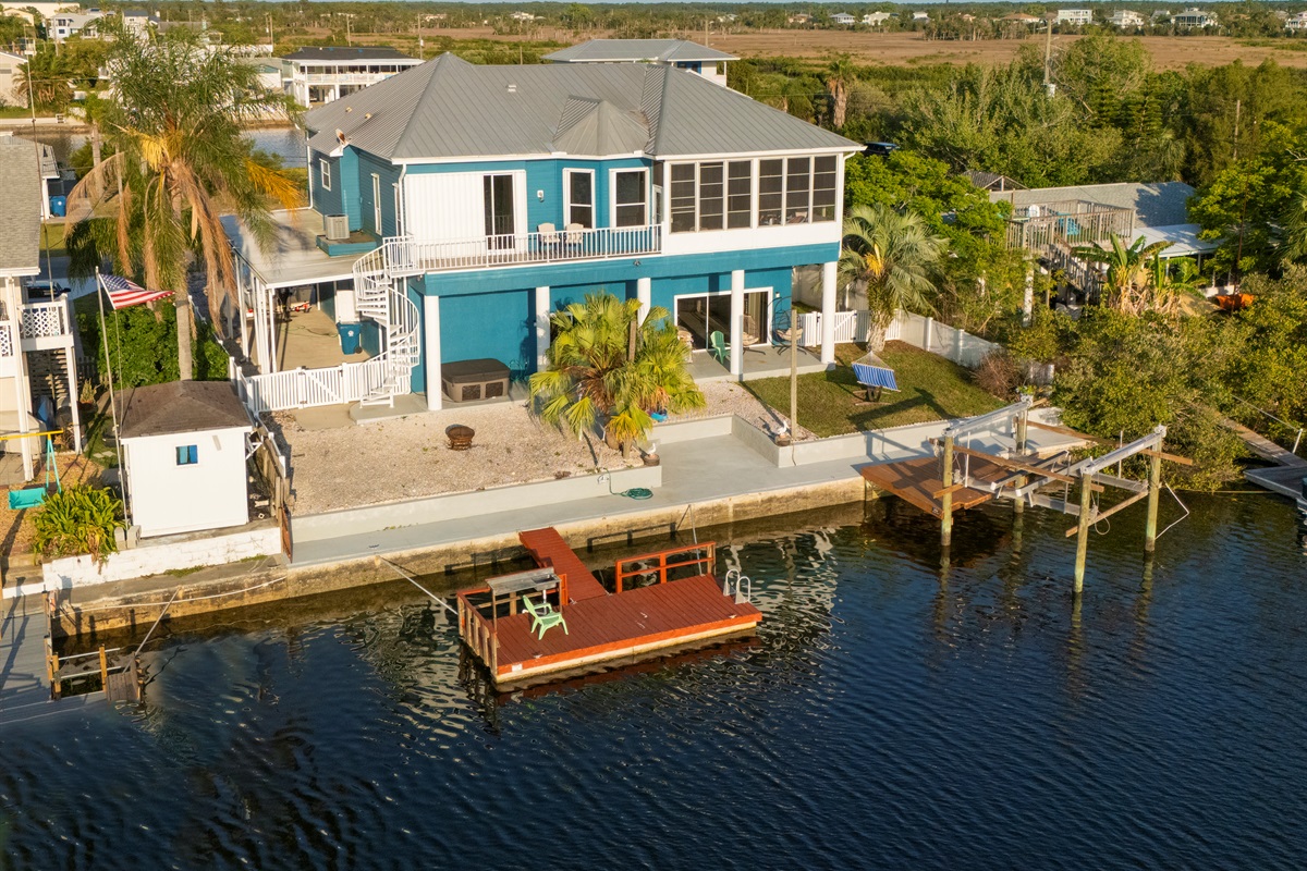 Home Dock and Backyard
