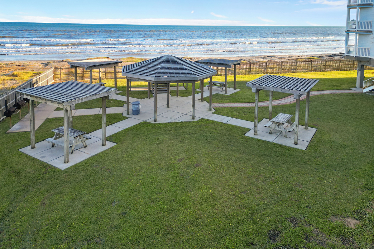 Picnic area with grills available for your use