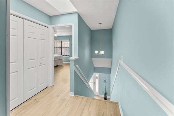 Upstairs area between the bedrooms