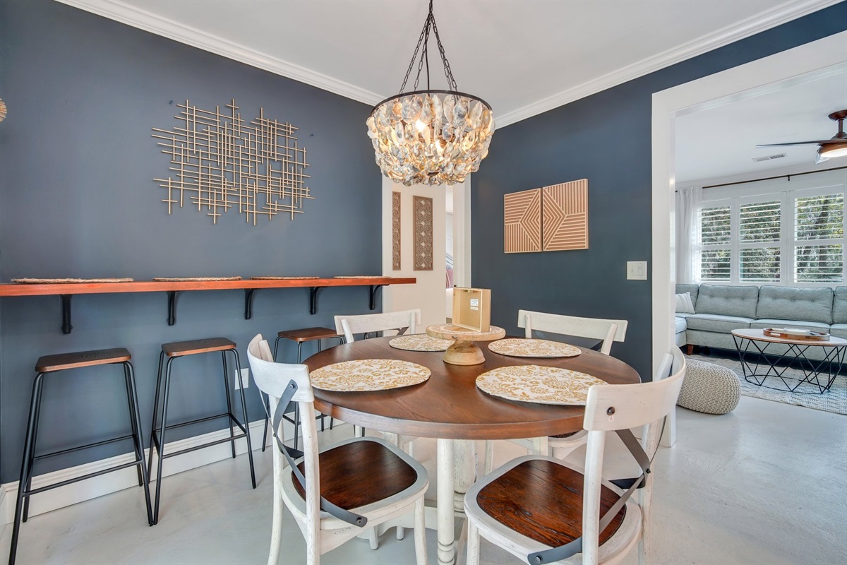 Kitchen and Dining Area