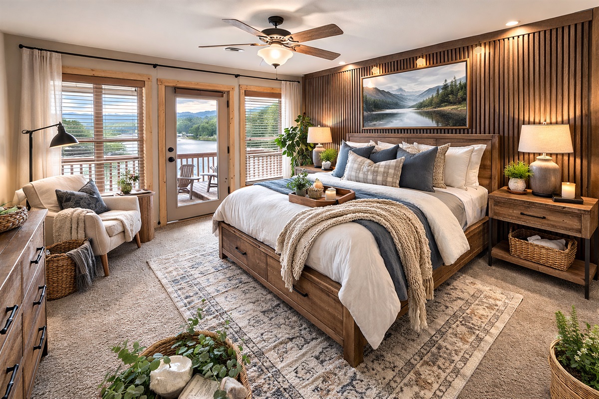 Master bedrom (Design inspiration only)