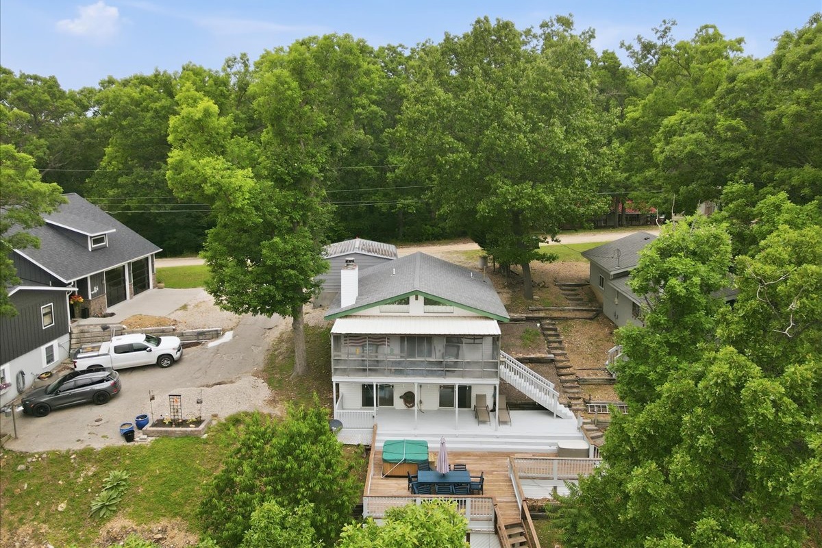 Arial Lakeside View