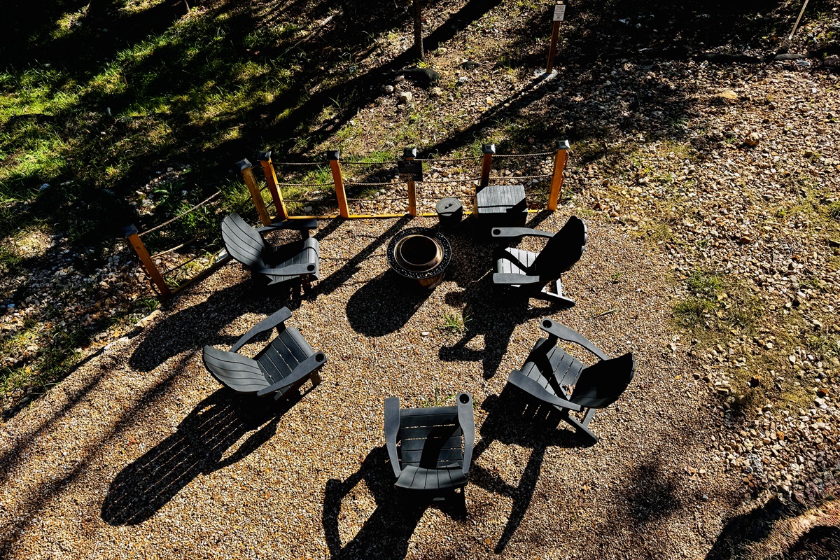 Fire pit area
