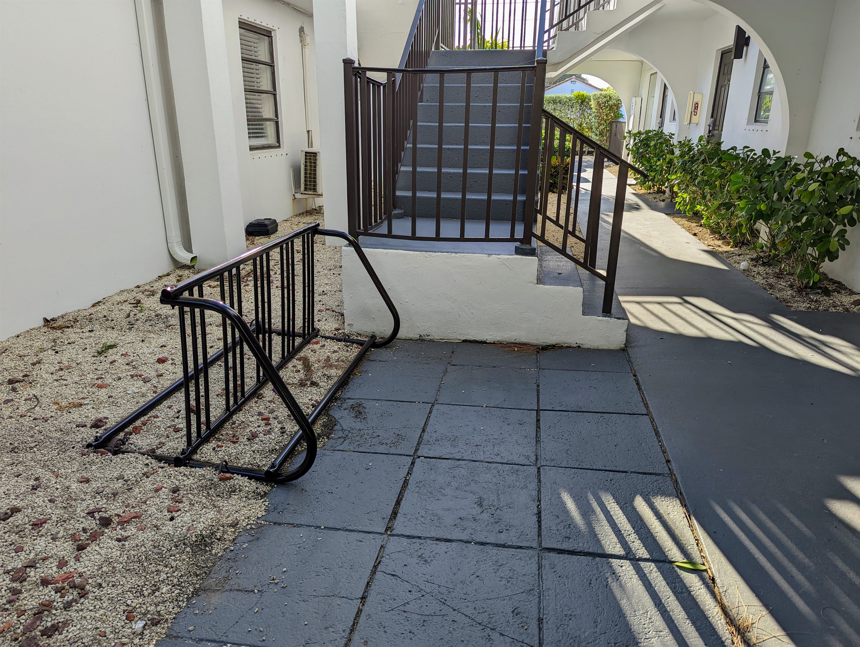 Located in the south walkway