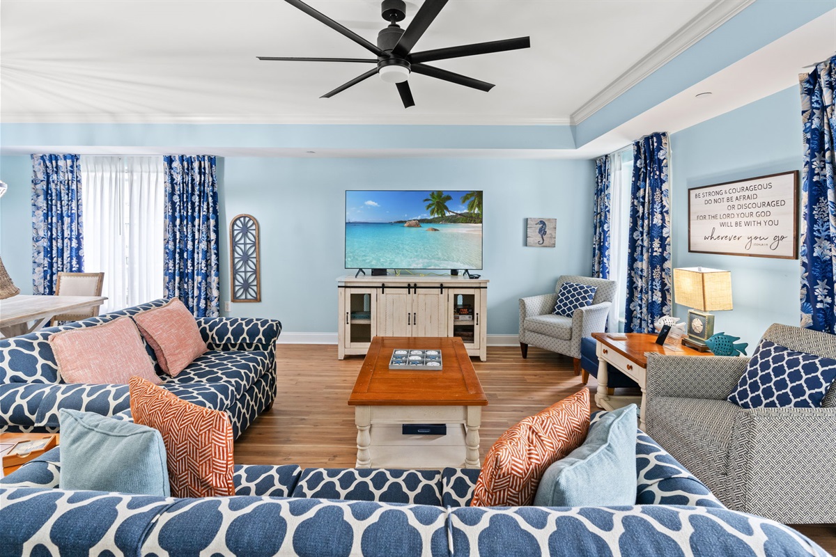 Living Room With Sofa Bed