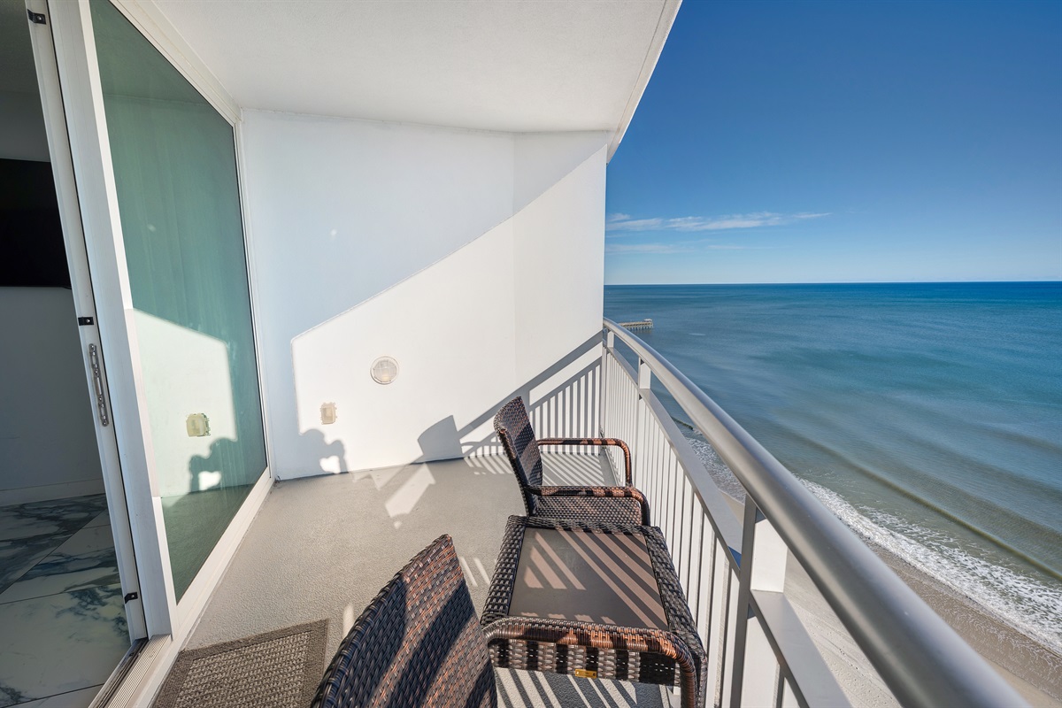 Amazing View from the Balcony!