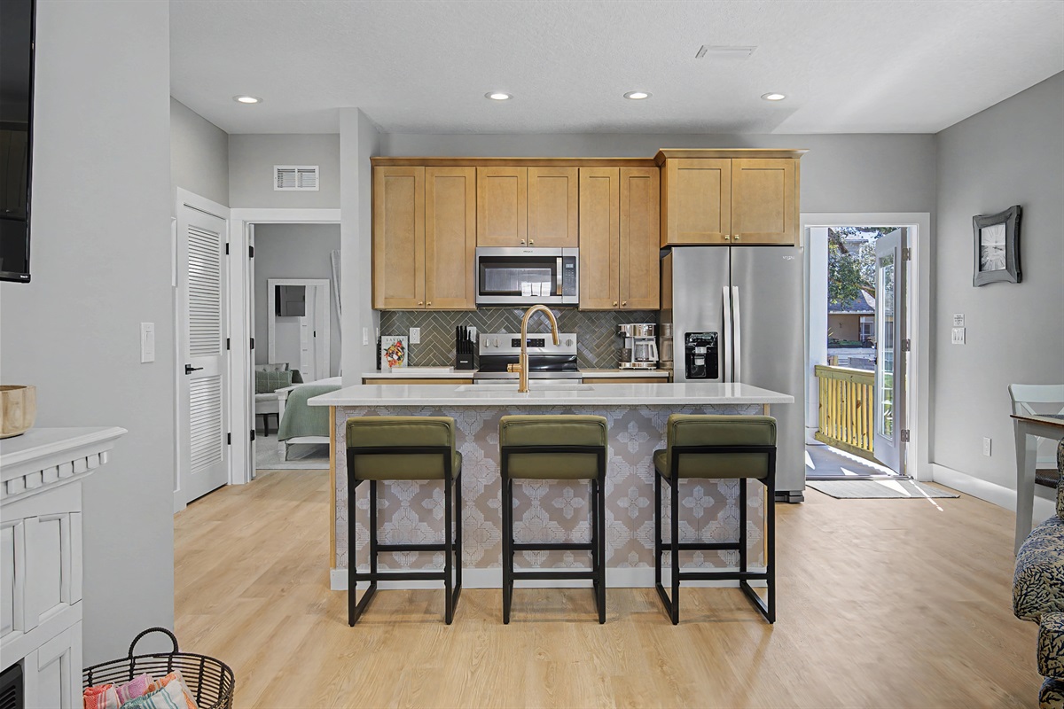 thats well stocked with amenities