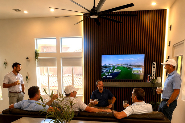 Golf Villa at TPC is the perfect location for golf trips. 