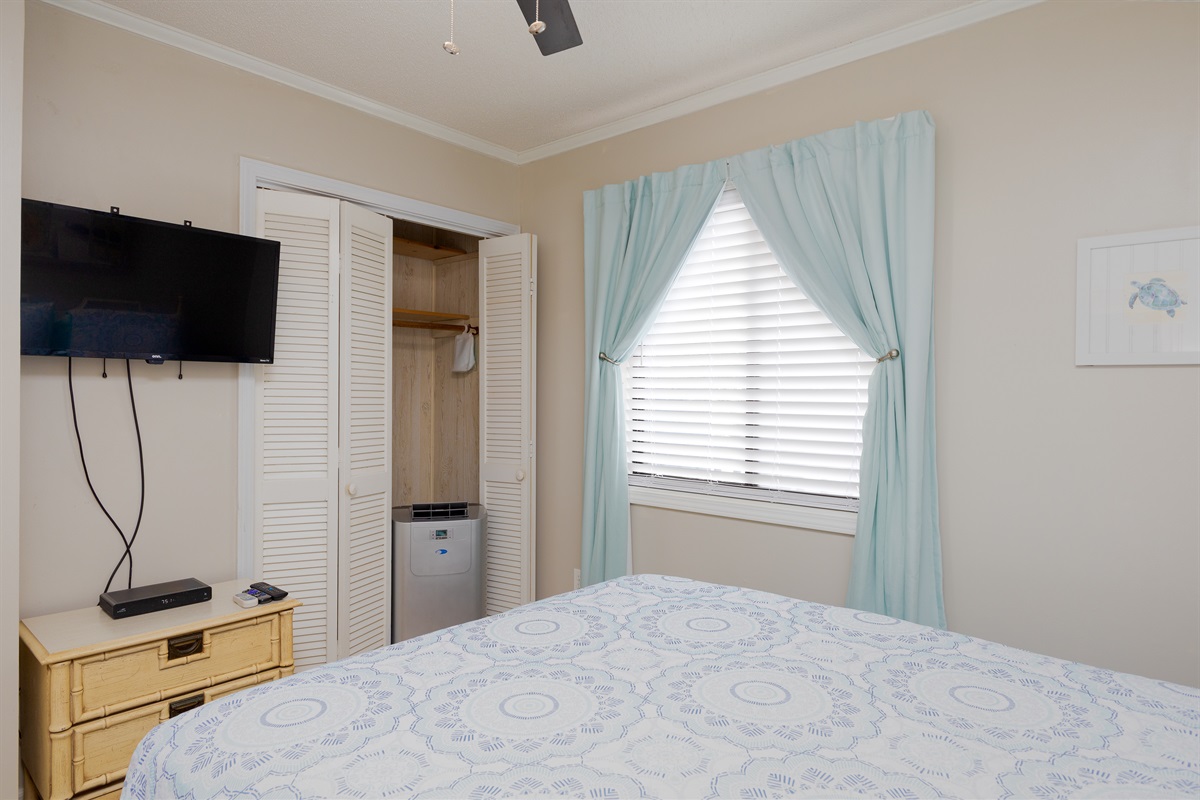 Clothing storage in the bedroom