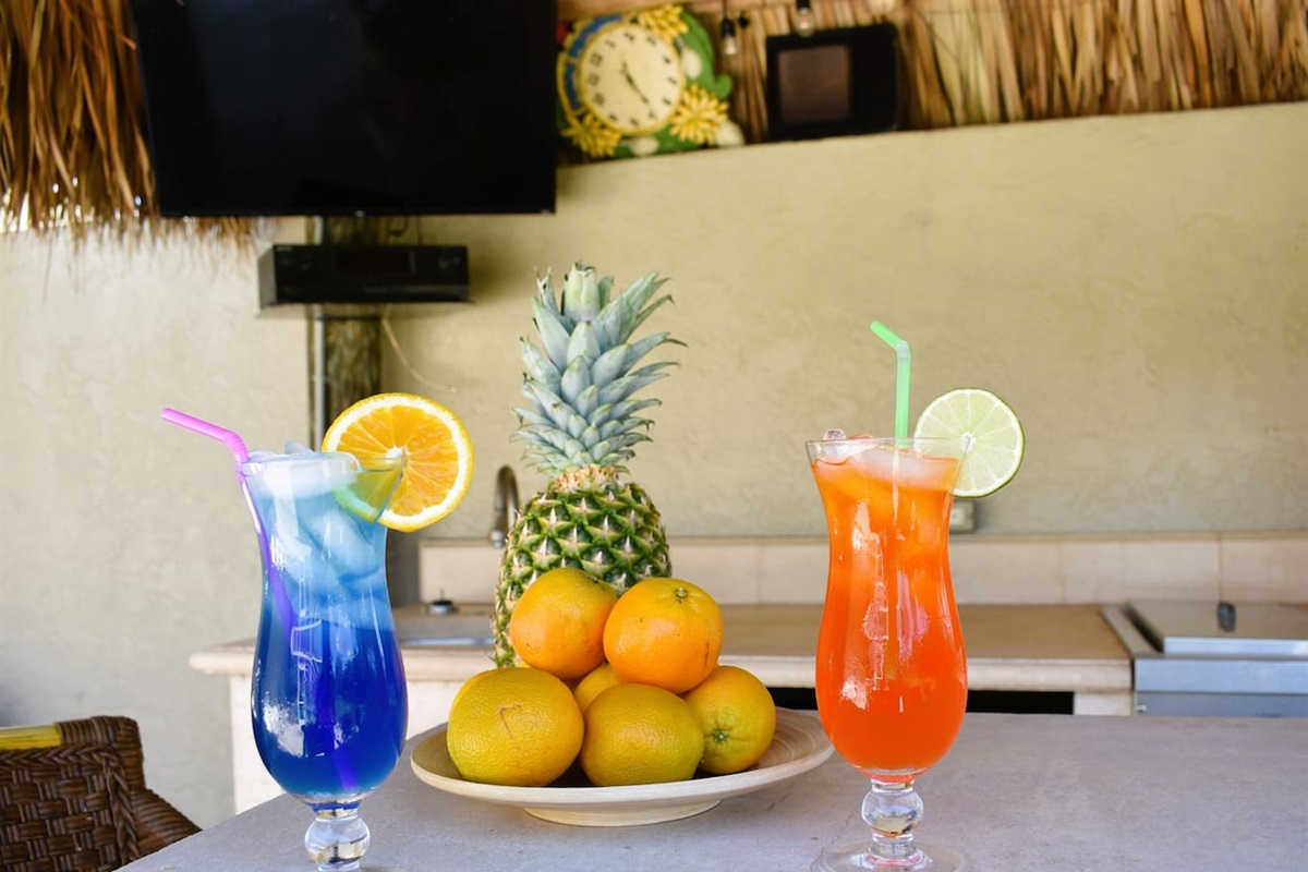 Villa Whiskey Palms - Enjoy a cocktail while watching the sunset!