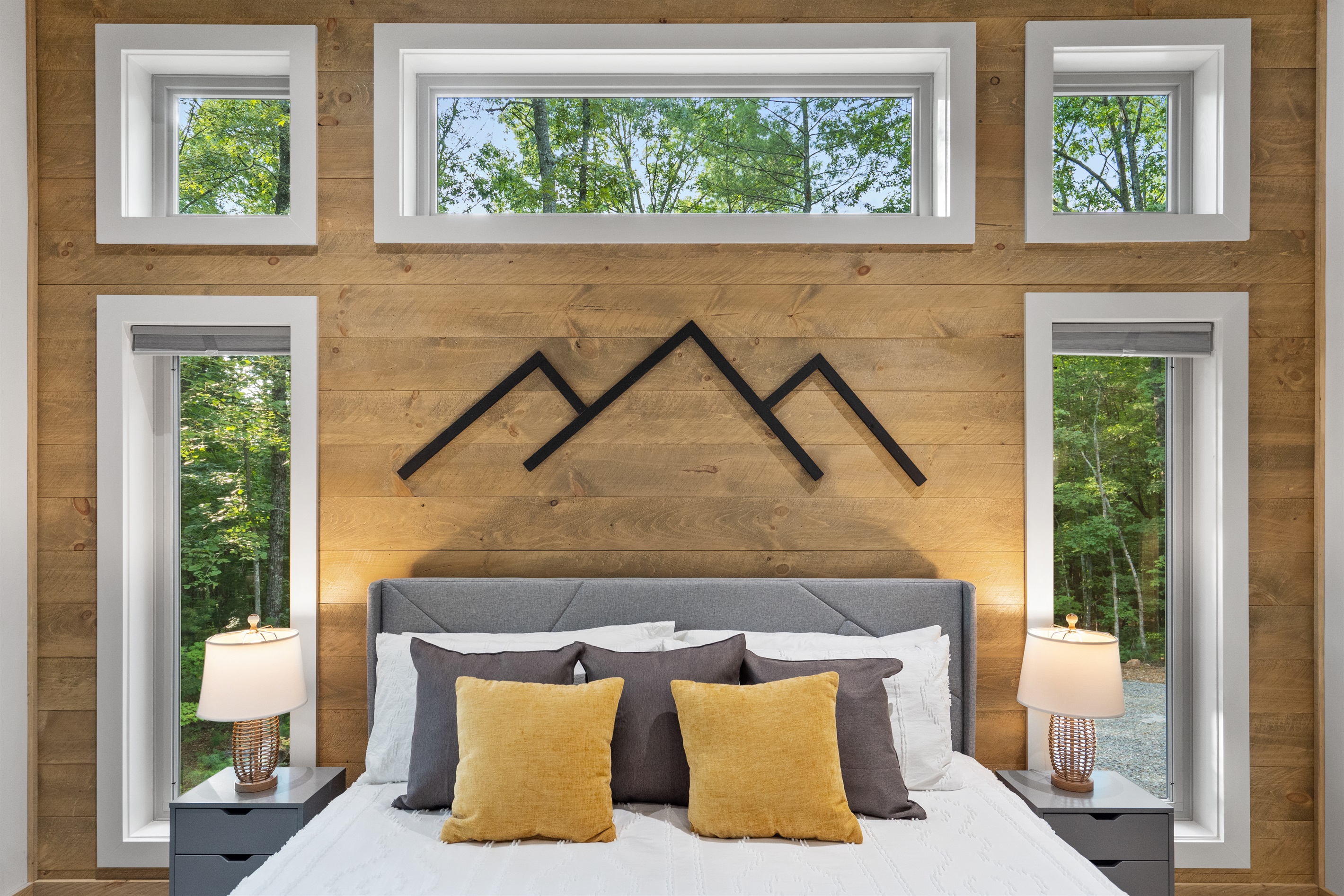 Unique architectural features throughout