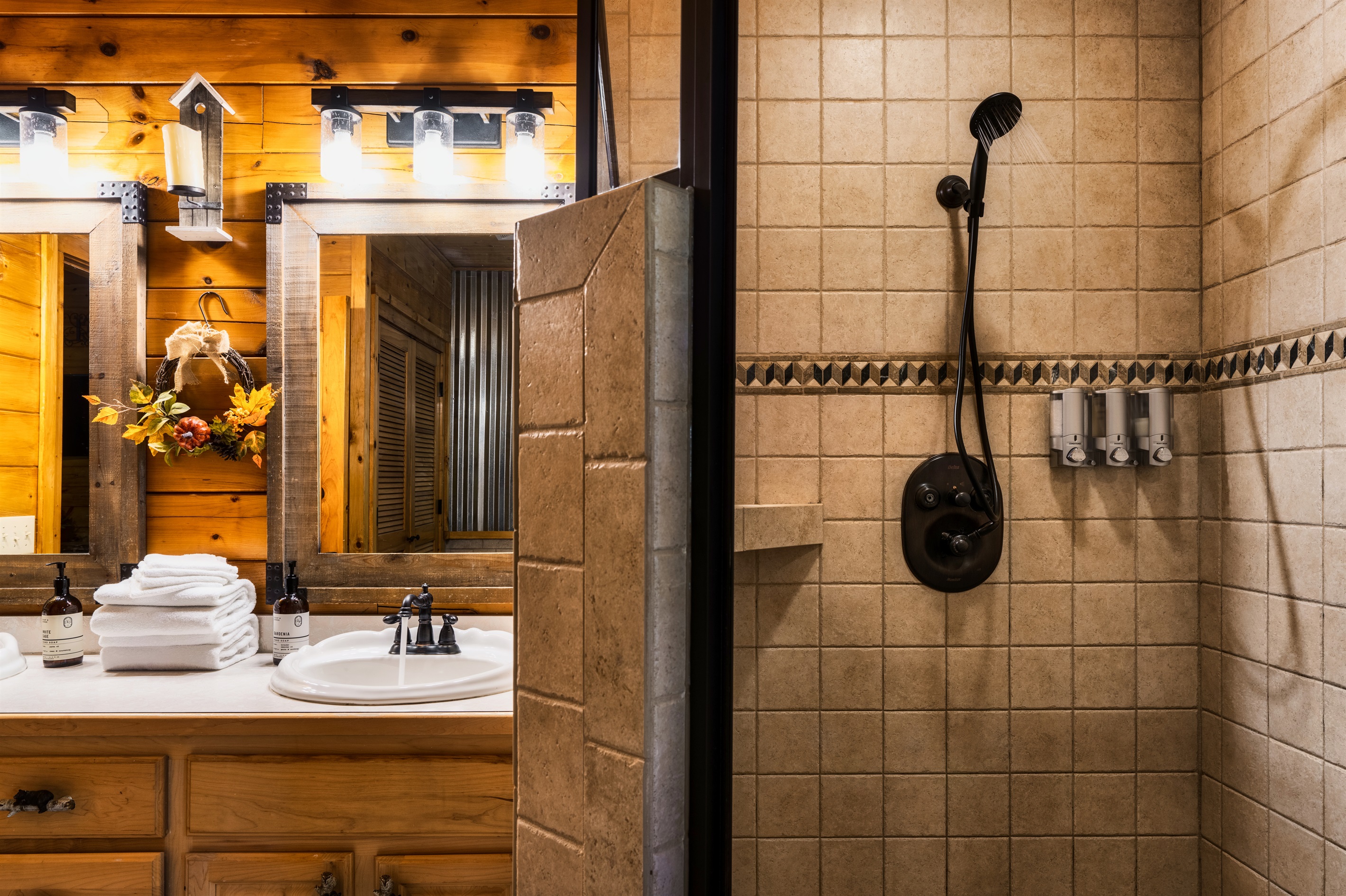 Main level king bathroom