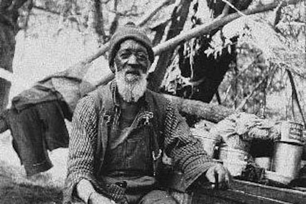 Nate Harrison in the late 1800's. Foundation of his house still remains and SDSU dig to resume this Spring