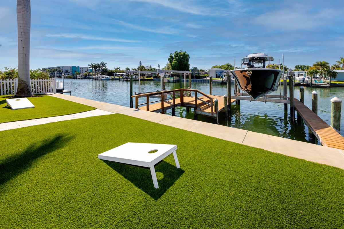 Play some Cornhole on the Water!