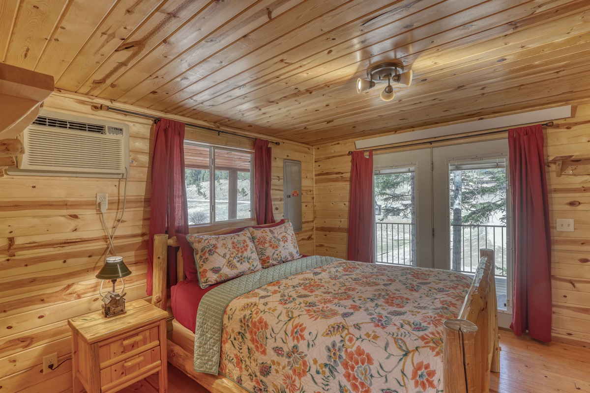 Bedroom 1 with queen bed