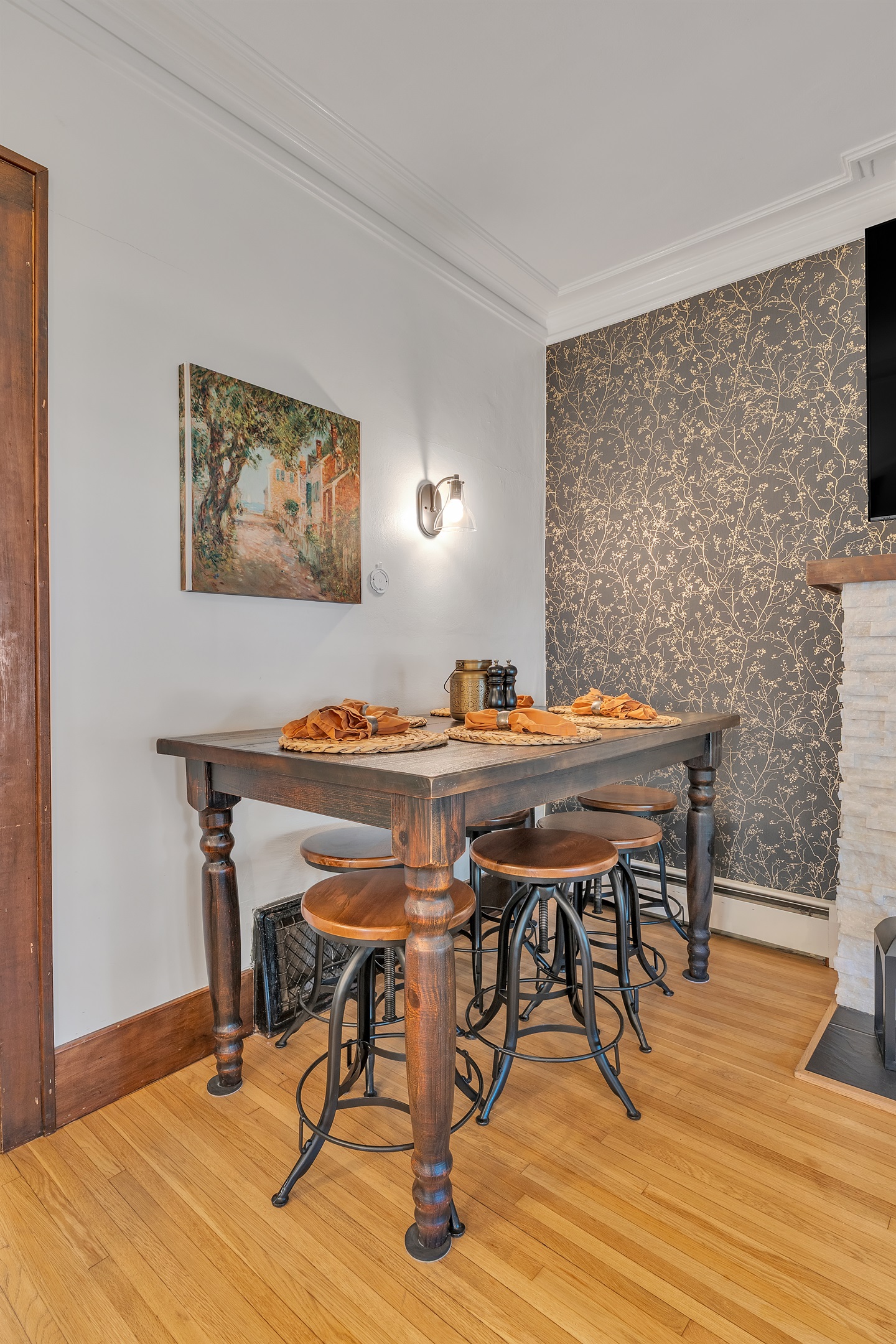 One of two Dining areas.
