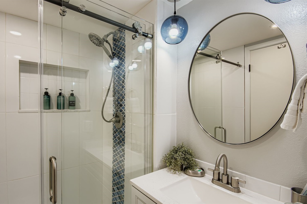 Shared Bathroom 5 with Walk In Shower