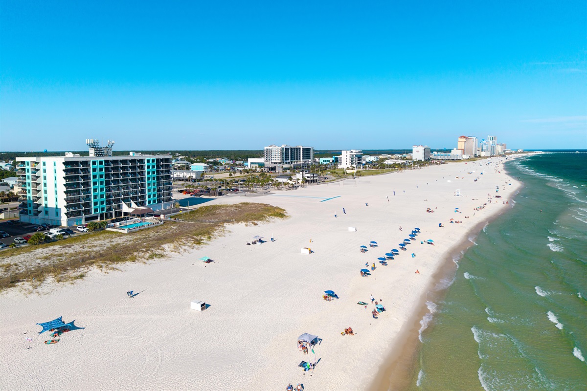 Aerial of Beach