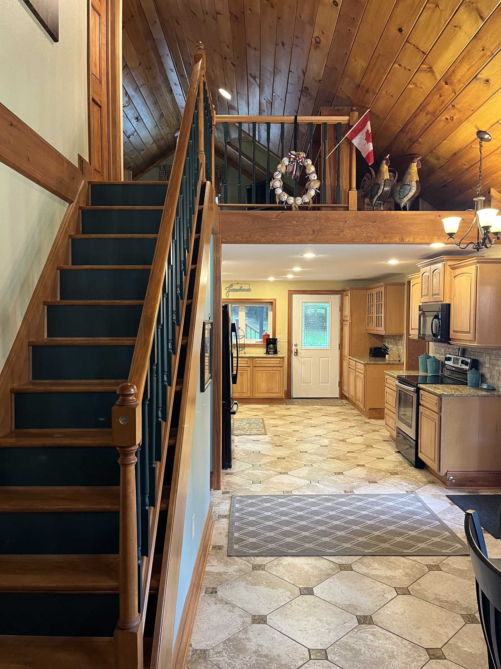 Stairs to 2nd floor