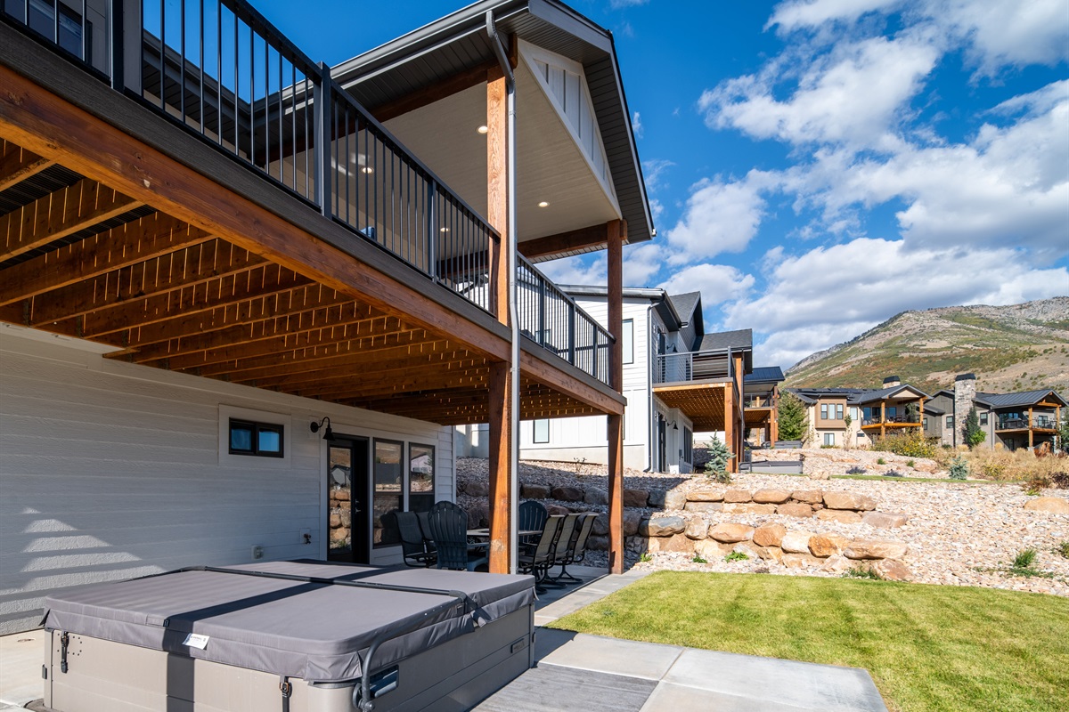 Beautiful multi-level home with spacious outdoor areas.