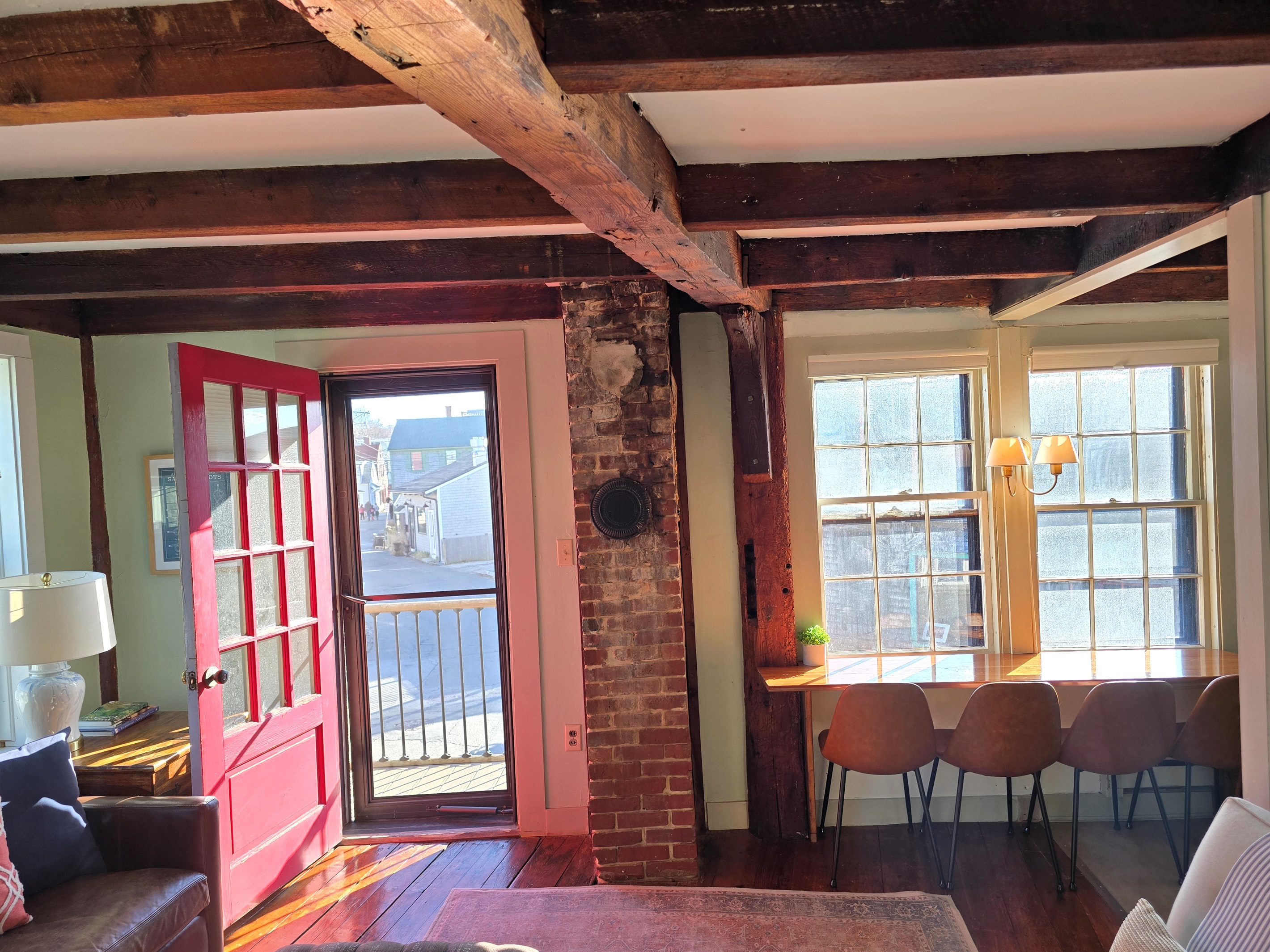 Lots of natural light