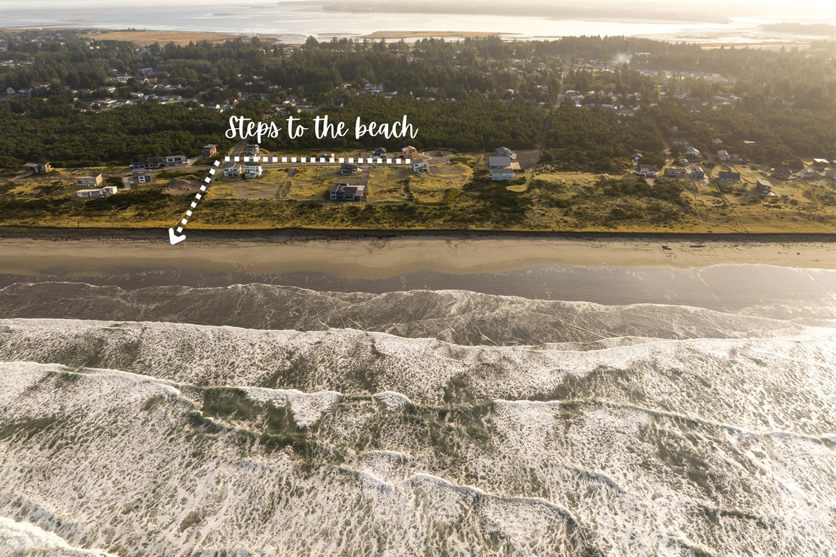 {Beach Access} Private beach access just a 2-minute walk away.