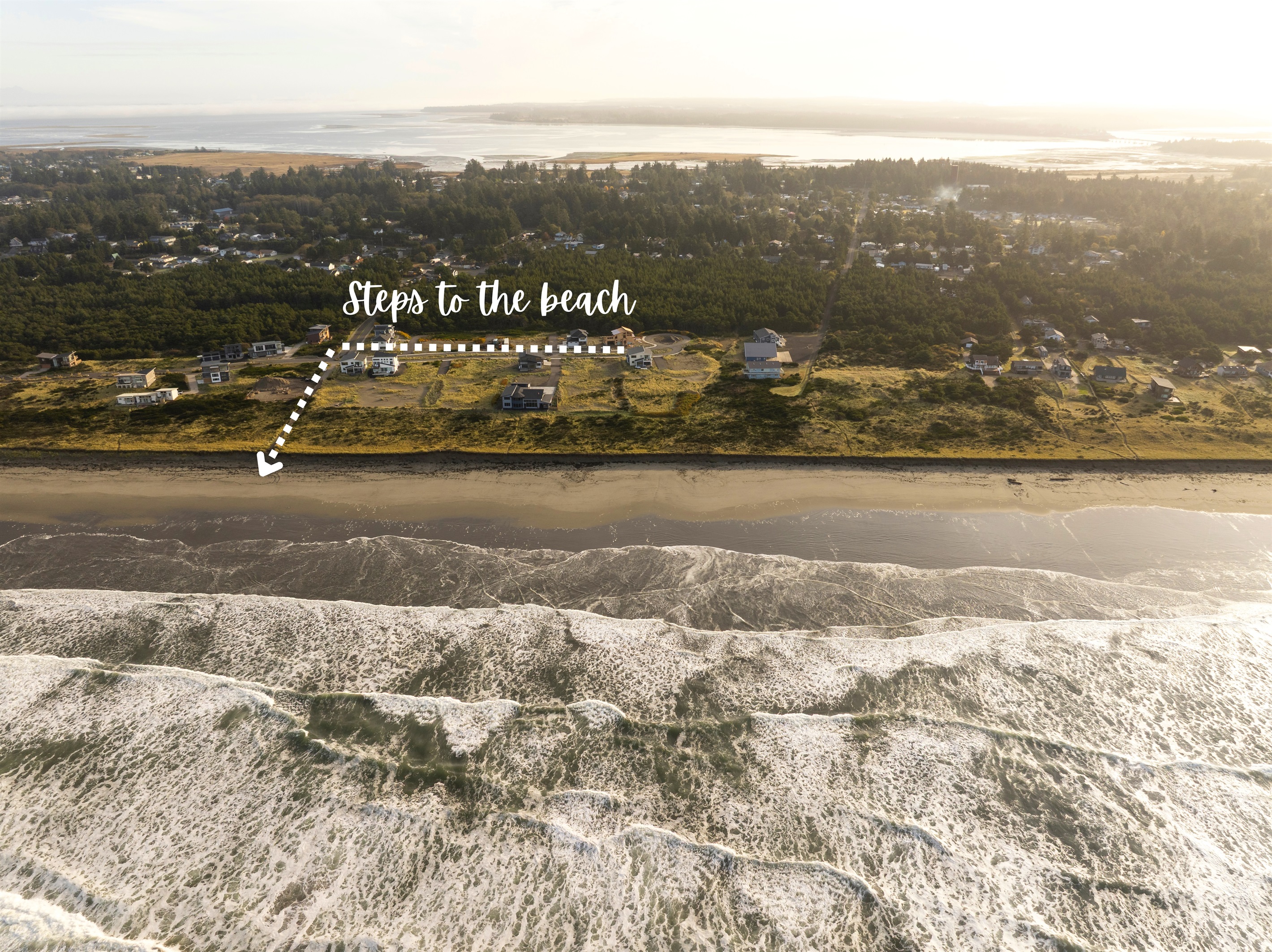 {Beach Access} Private beach access just a 2-minute walk away.