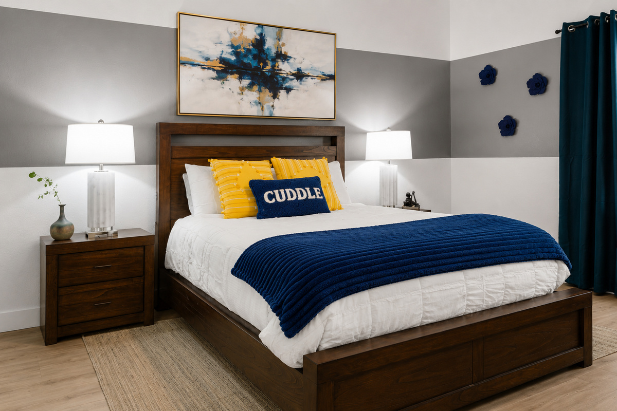 warmth and comfort in our bedroom