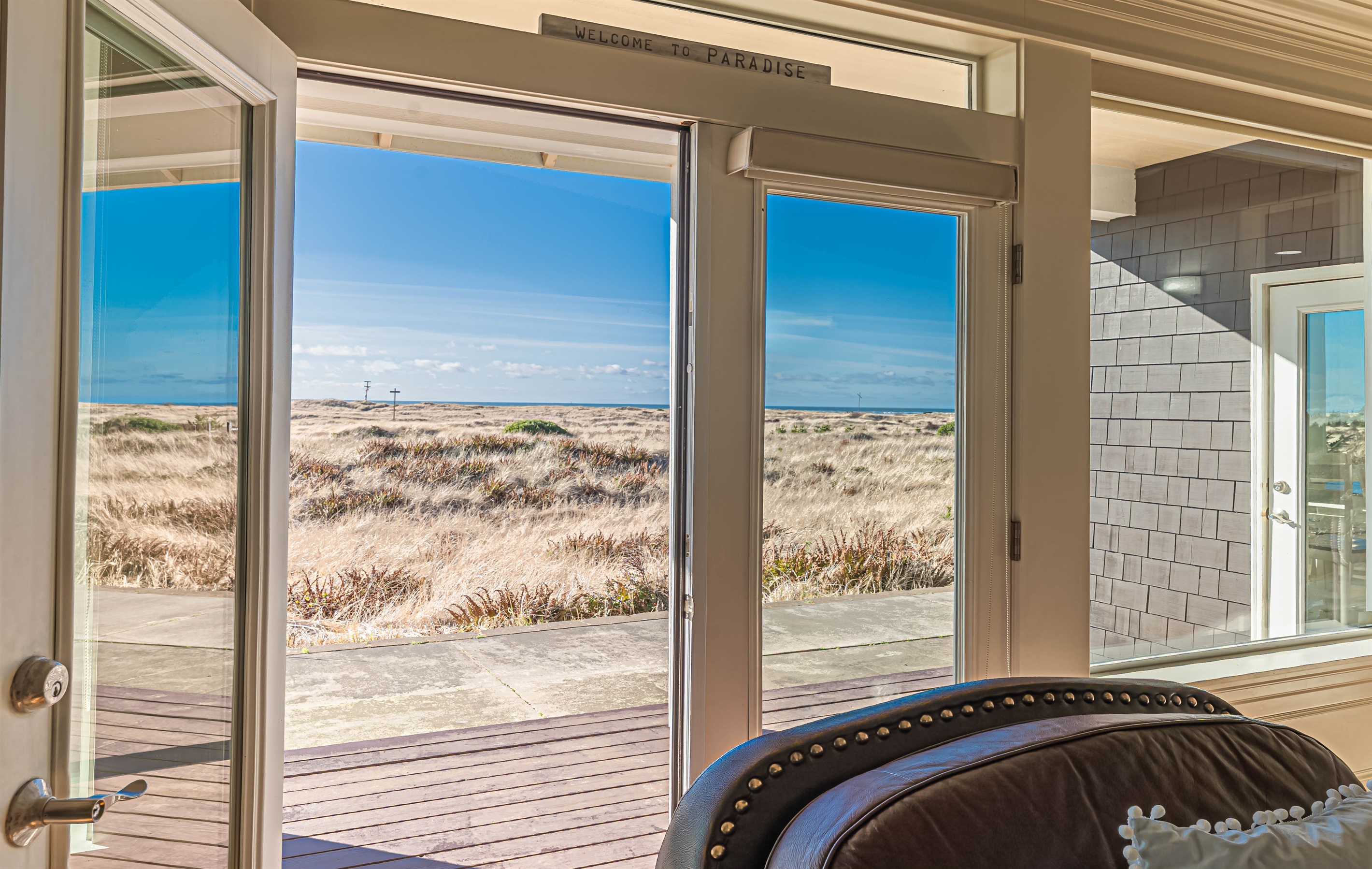 Dreamy ocean views from the main floor!