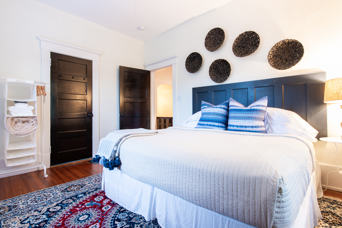 Bedroom #4 ~ 2nd Floor ~ King Size Bed ~ Jack-n-Jill Bathroom