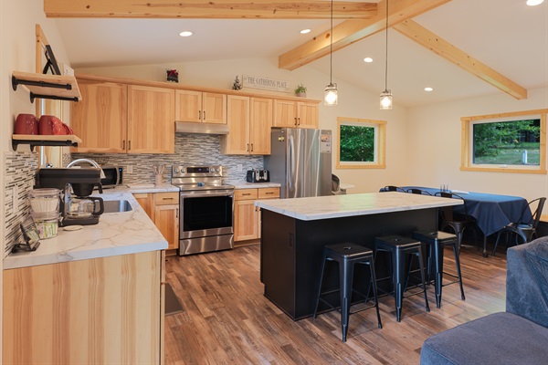 Fully stocked + family sized.