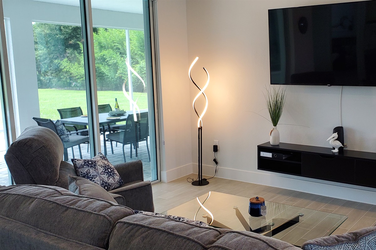 Living Room and lanai