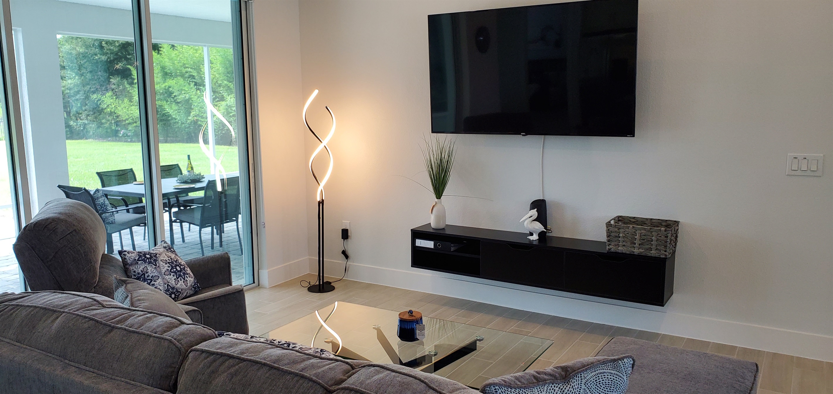 Living Room and lanai
