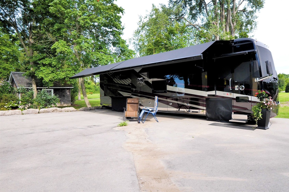 His name is Persey, he is 45' long with many amazing features.
