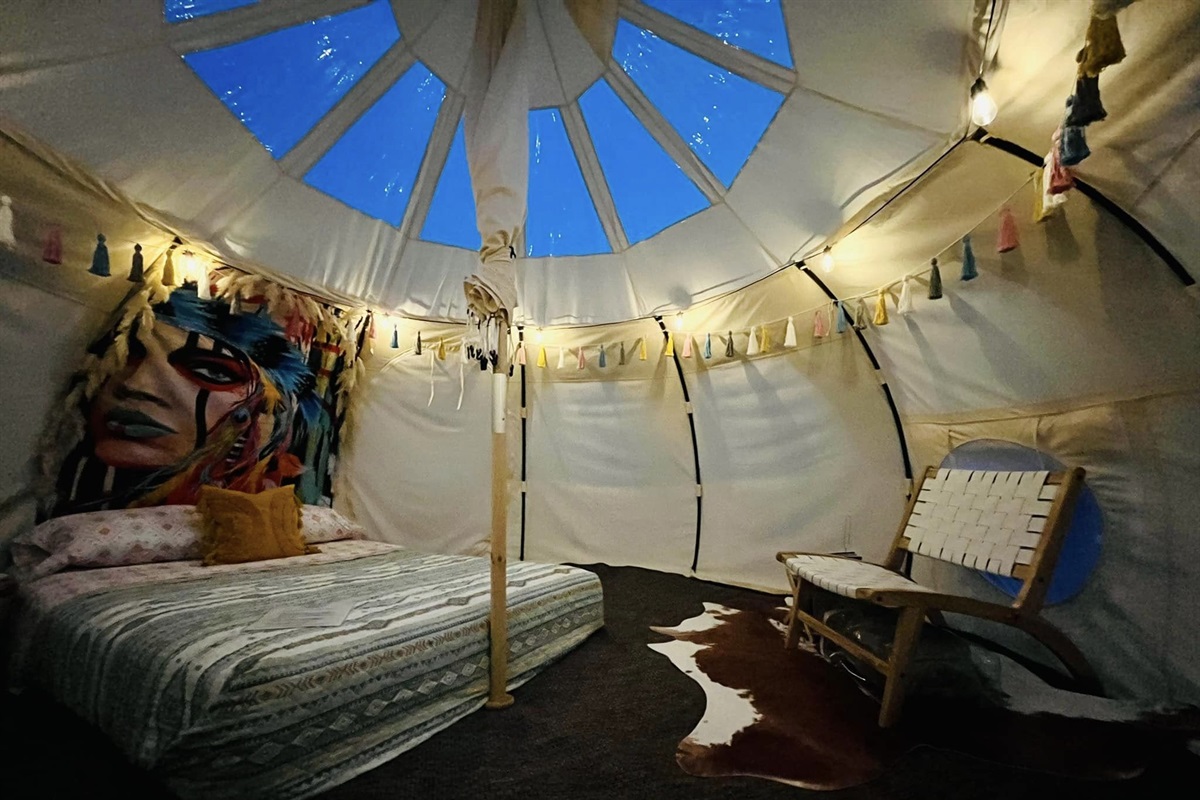 Stargazer yurt 2025